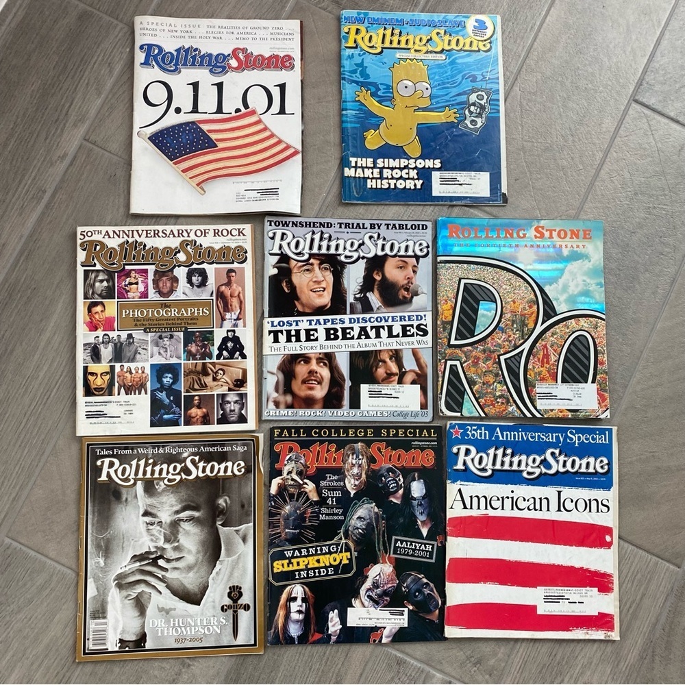 Rolling Stone Special Issue Magazine Bundle Issues